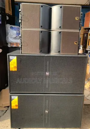 Kara 10 Inches Line Array Speakers and Ev Double Sub