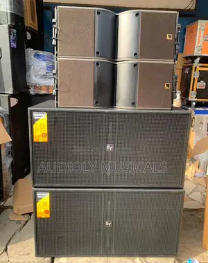 Kara 10 Inches Line Array Speakers and Ev Double Sub