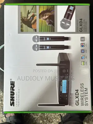 Shure GLX D4 2in1 Wireless Microphone