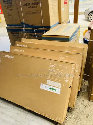 Sleek Design Samsung(55au7000)55 Inch Uhd Crystal Led Tv.