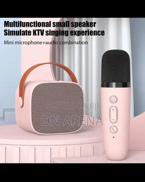 Wireless Karaoke Microphone + Speaker