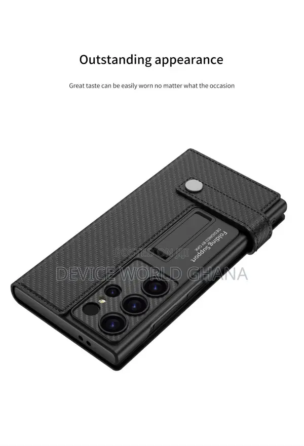 GKK Clamshel Leather Flip Case 4 Samsung S26ultra S25ultra S24u S23ul