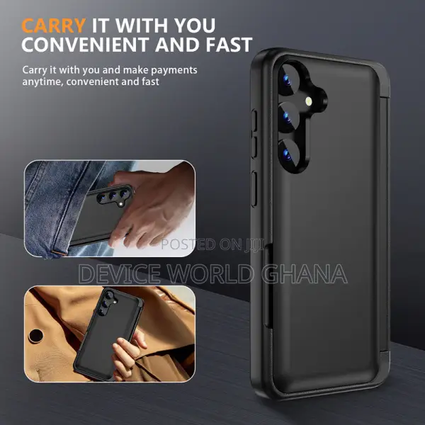 Sic Card Armor Protection Case for Samsung S24ultra S23ultra