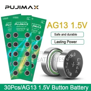 Ag 13 Lr44 Pujimax Battery