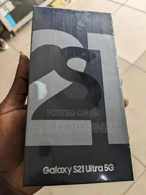 New Samsung Galaxy S21 Ultra 5G 128 GB Black