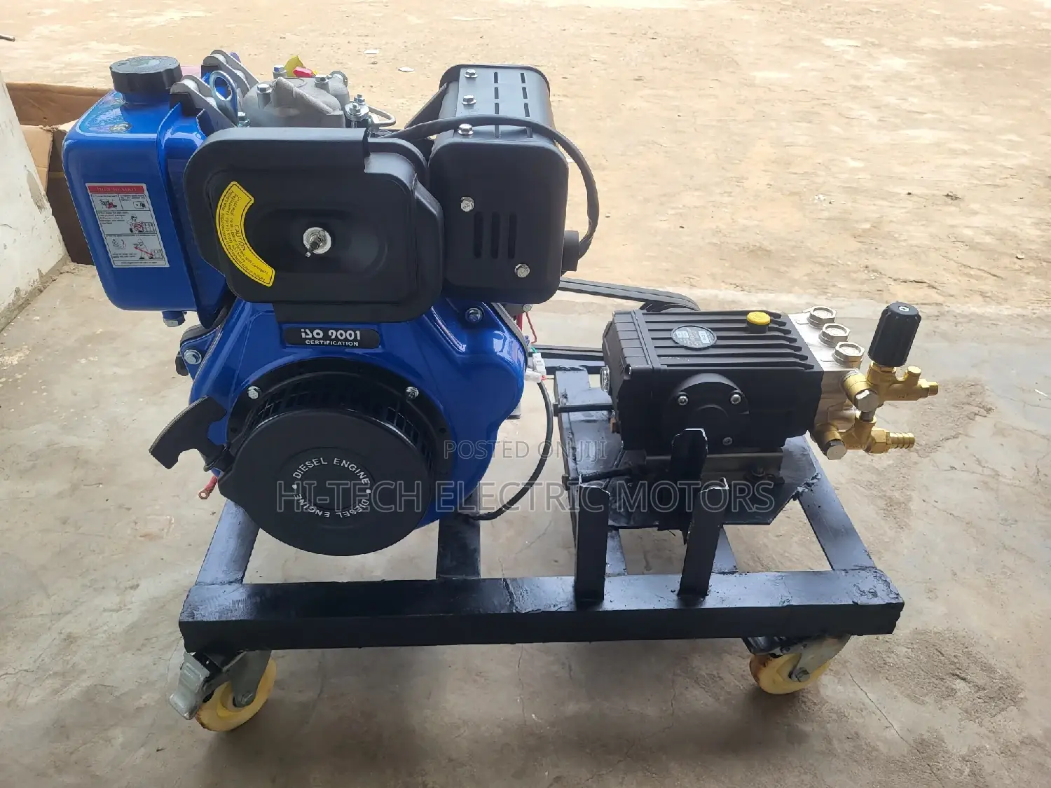 Diesel Engine Interpump Car Wash Machine