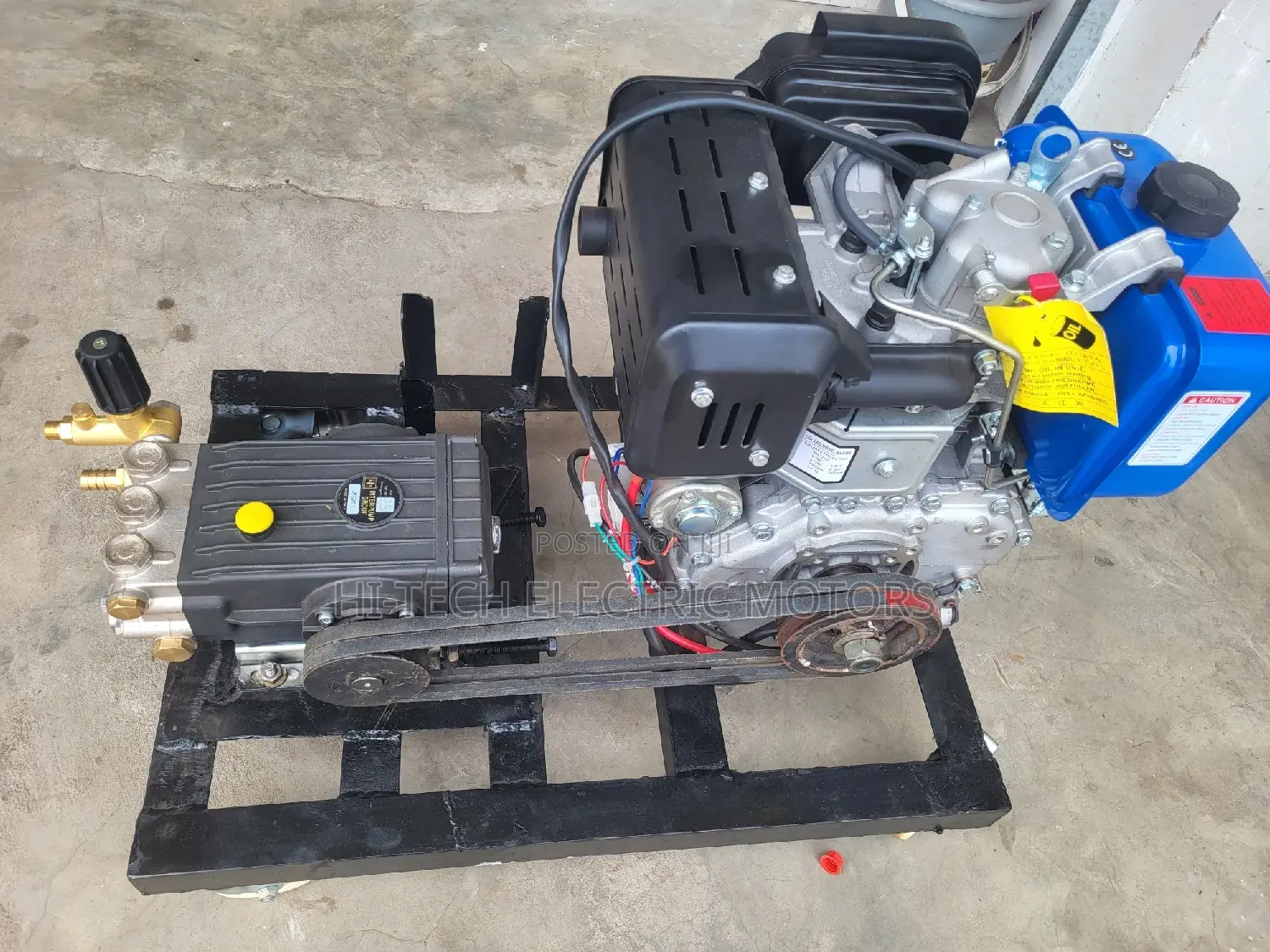 Diesel Engine Interpump Car Wash Machine