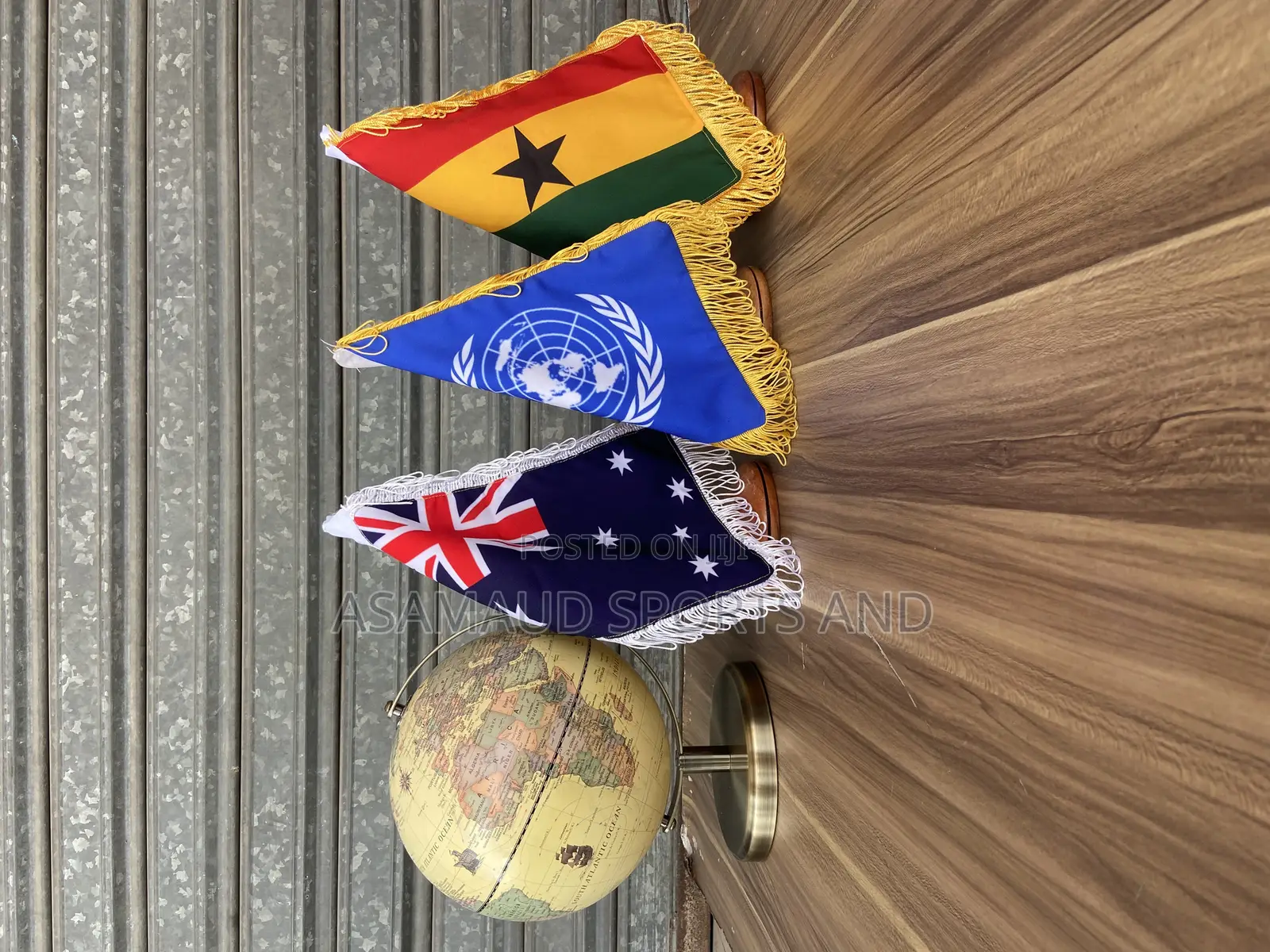 Original Office Table Top Flag Stand at Cool Price