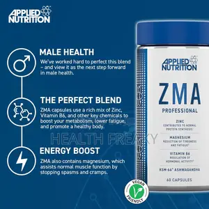 Applied Nutrition ZMA Normal Muscle Function Energy