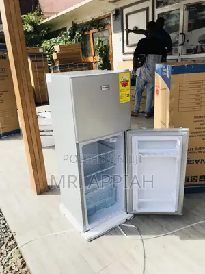 Elegant Gray Nasco Single Door Electric Fridge.