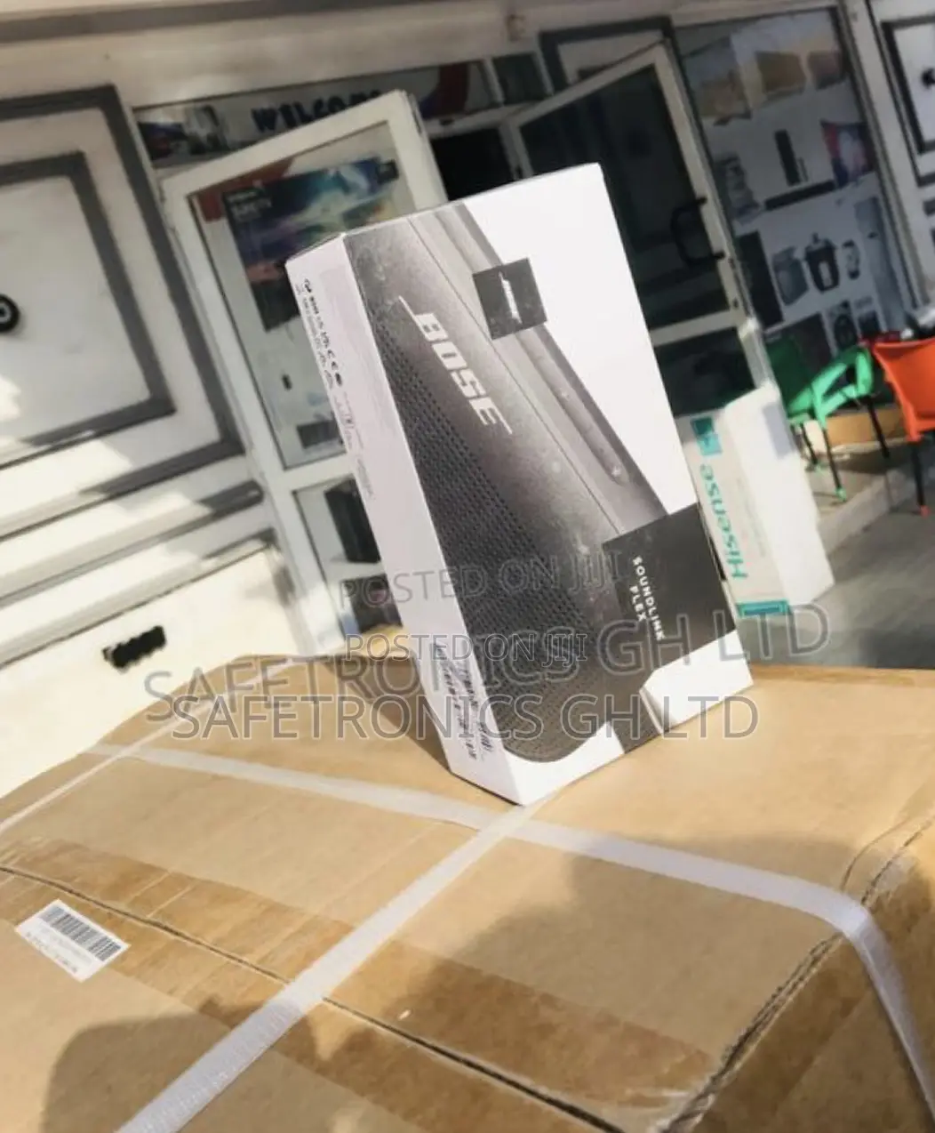Electric Bluetooth Wireless Böse Soundflex Black Speaker