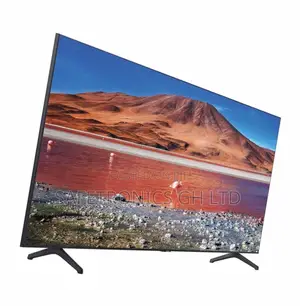 Cu71 Samsung Black Electric 65 Inches Glossy Led Smart Tv
