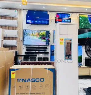 Get a New Nasco White Floor Standing 2.5hp Air Conditioning
