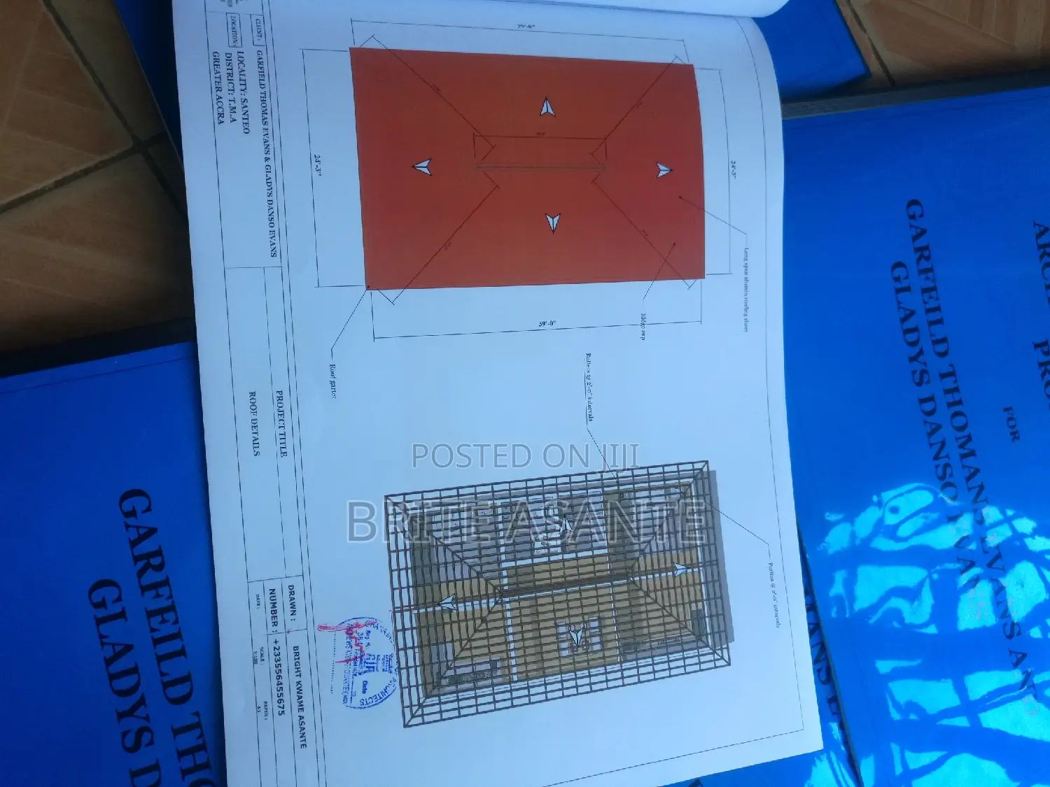Architecture Drawing for Permit