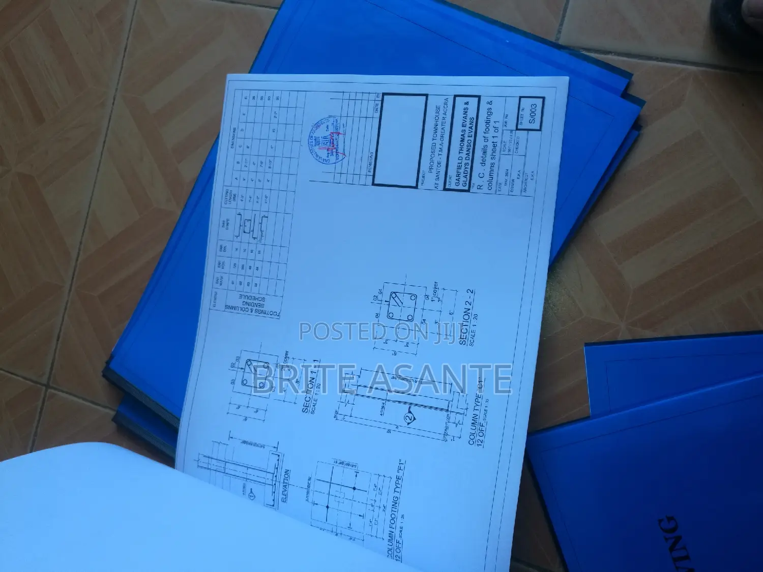 Architecture Drawing for Permit