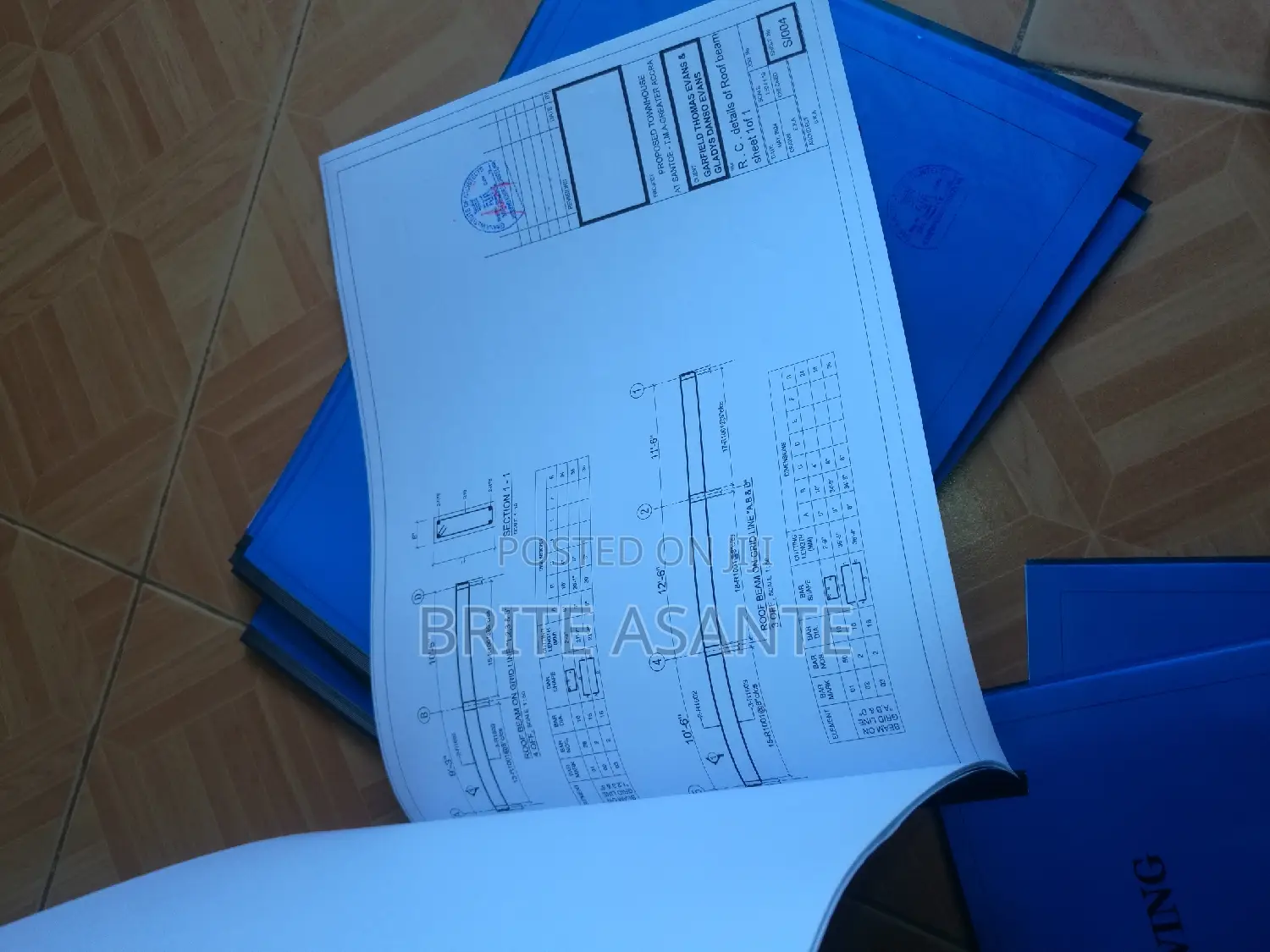Architecture Drawing for Permit