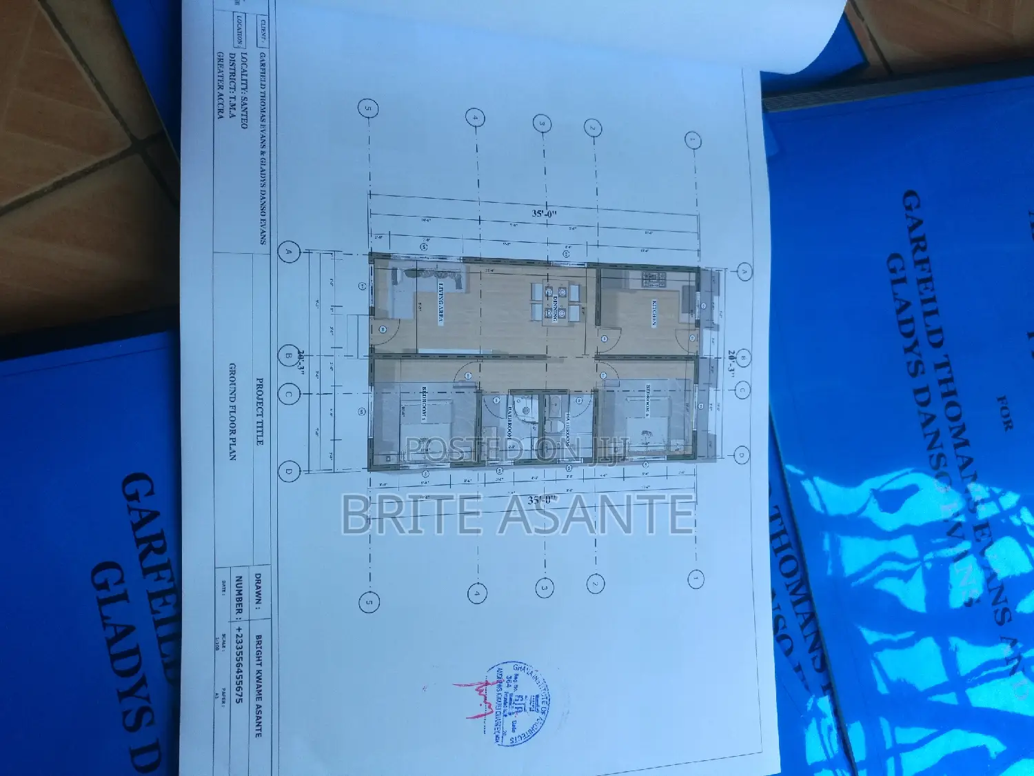 Architecture Drawing for Permit