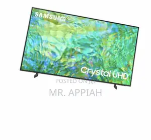 Sleek Samsung 65cu8000 65inch Crystal Uhd Smart Tv,Black