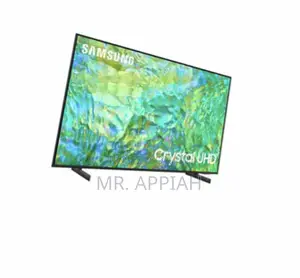 Sleek Samsung 65cu8000 65inch Crystal Uhd Smart Tv,Black