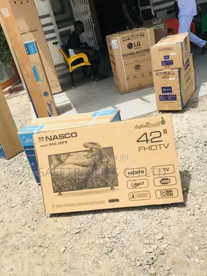 42 Inches Glossy Led Electric Black Nasco Digital Satellite
