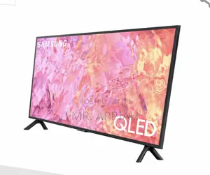 Sleek Samsung 75q60 75 Inch HDR Qled Smart Tv(Black).