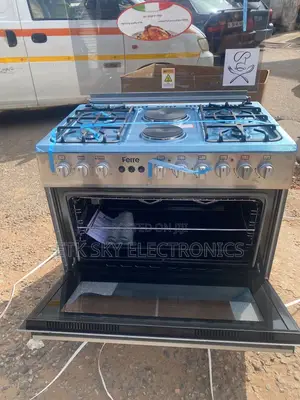 Delectable Ferre 6burner Gascooker With Oven Grill