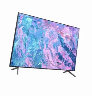 Sleek Samsung 43cu7000 43 Inch Crystal Smart Tv(Black).