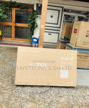 65 Inches Qled Glossy Black TCL Electric C645 TVV