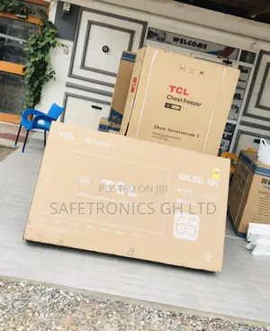 C645 65 Inches Glossy  Qled Electric Black TCL Tv