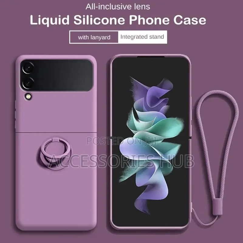 Z Flip 3 4 Cases With Ring and Hook