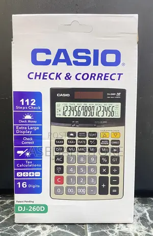 Commercial Calculator Casio 16 Digits