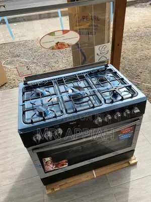Quality Ferre 90x60 4 Gas Burner With Oven and Grill(Gray)
