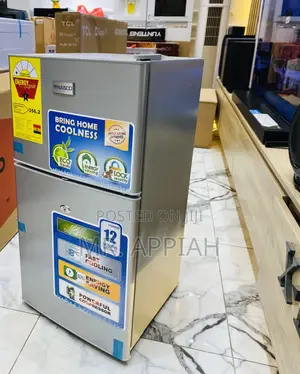 2 Door Nasco Electric Refrigerator(Nasf2-120)Gray.