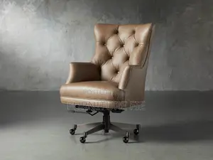 Original Addy Leather Executive Chair From Arhaus Usa