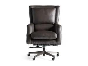 Alex Leather Executive Chair From Arhaus Usa