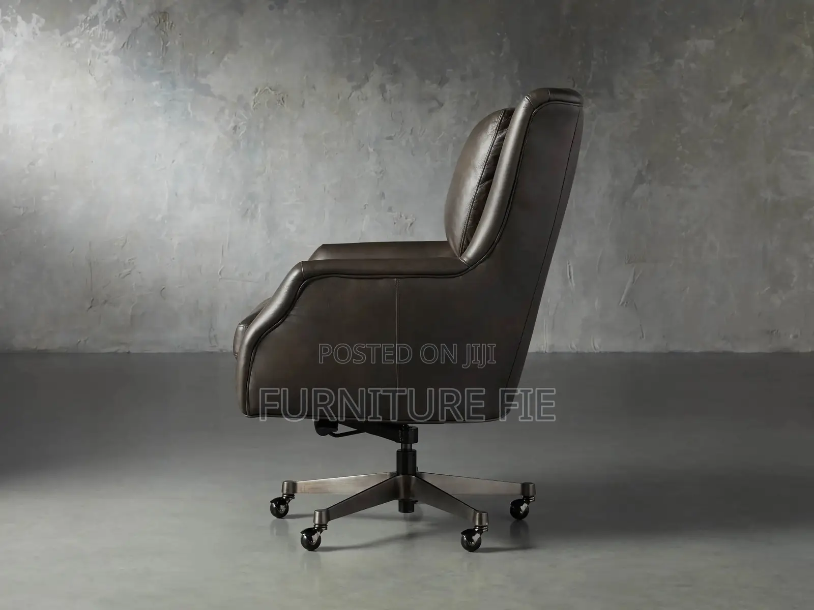 Alex Leather Executive Chair From Arhaus Usa