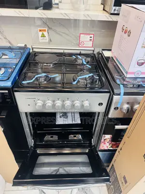 Stainless Steel 3_1 Stove Gas Electric Cooker Oven Sliver