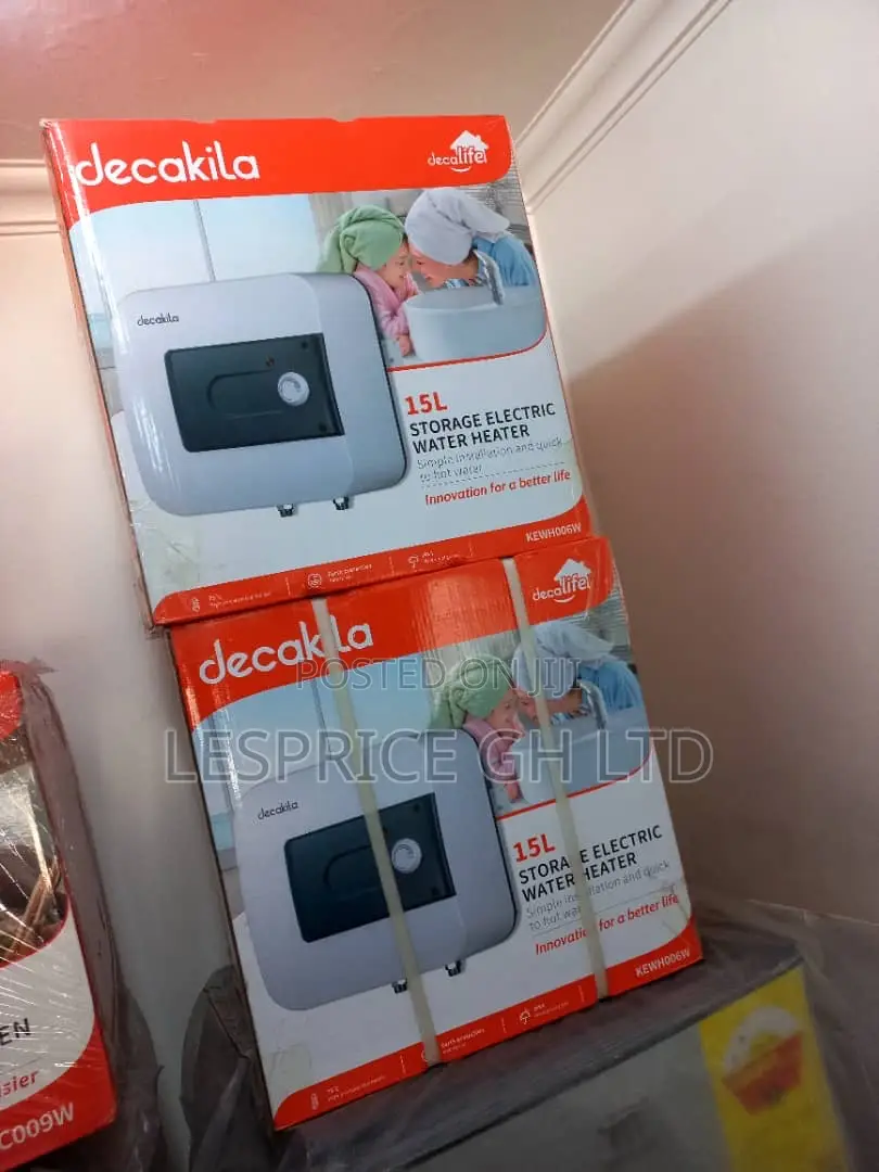 New in Box~Decakila 15L Storage Water Heater