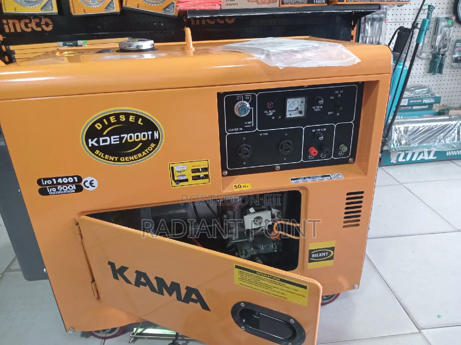 Kama 7kva Diesel Generator