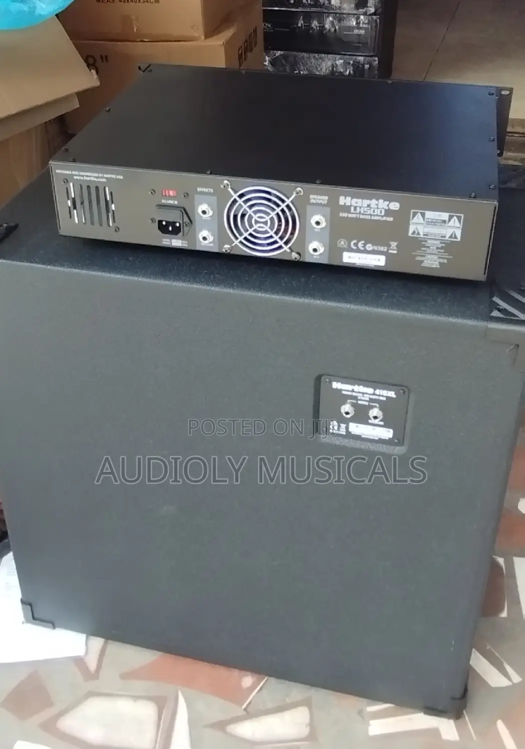 Hartke 410XL V2 4 X 10-Inch 400-Watt Bass Cabinet