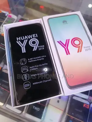 New Huawei Y9 Prime 2019 128 GB Black