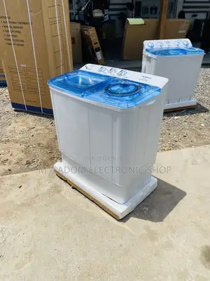 Elegant Nasco 11kg Semi-Automatic Washing Machine.