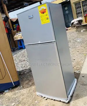Quality Nasco Nasf2-13fl Double Door Electric Fridge(Gray).