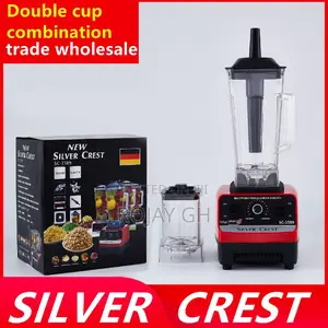 Silver Crest Double Jar Heavy Duty Commercial Blender - 2.5l
