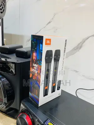 Wireless JBL Electric Microphone System(Black).