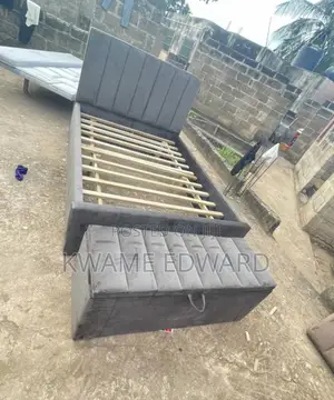 Double Bed Frame and Ottoman