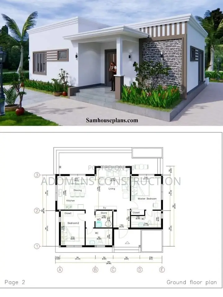 Architectural Drawings/ Plan Construction Works.