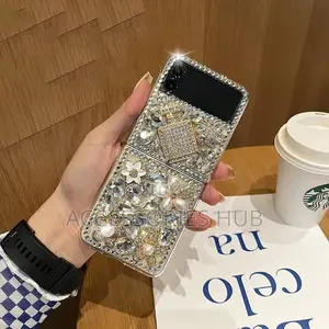 Z Flip 3 4 Luxury Glitter Diamond Rhinestone