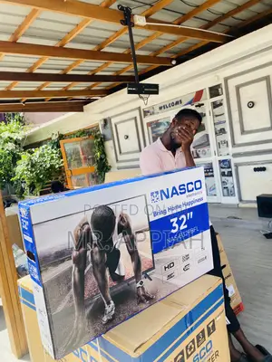 Quality Nasco 32 Inch Digital Satellite Led Tv(Black).