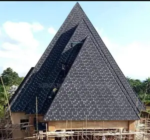 Roofing Sheet Made With Alu-zinc Coated With Stone.